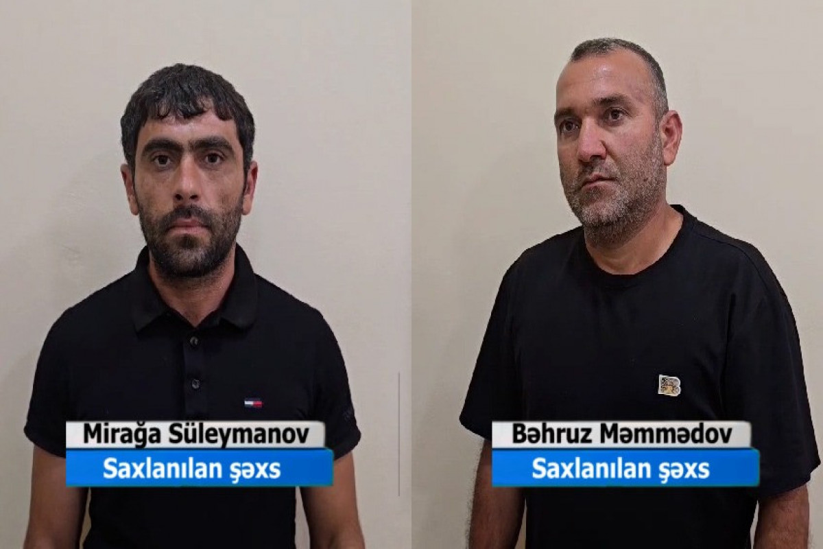 Narkotik satışı ilə məşğul olan şəxslər saxlanıldı