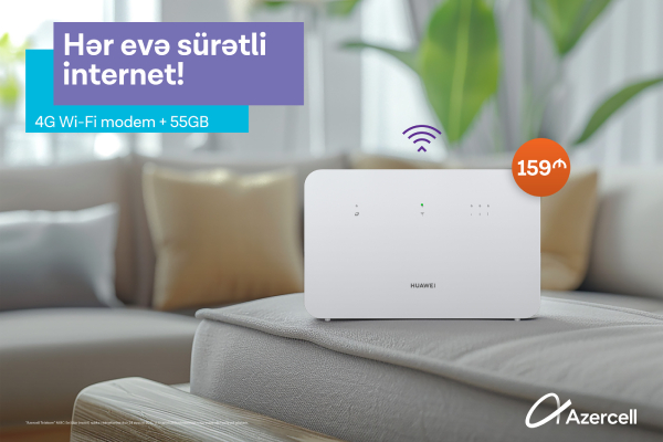Azercell yeni Wi-Fi cihazını təqdim etdi