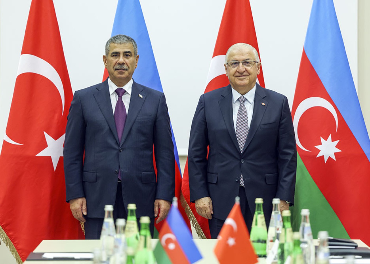 Zakir Həsənov Yaşar Gülerlə bu məsələləri müzakirə etdi - FOTOLAR