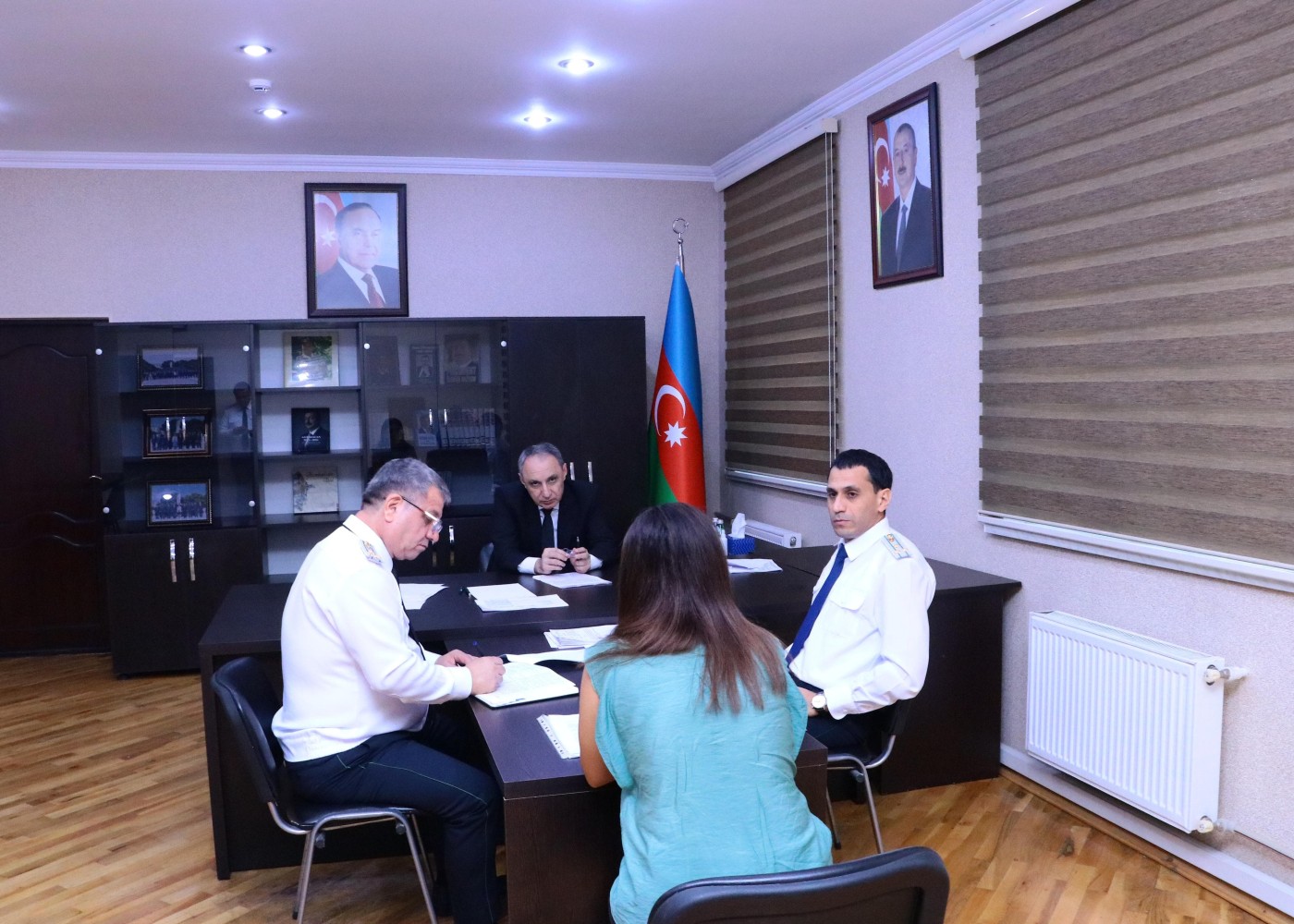 Baş prokuror Abşeronda vətəndaşları qəbul etdi - FOTOLAR