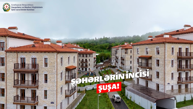 Şuşaya növbəti infotur - VİDEO