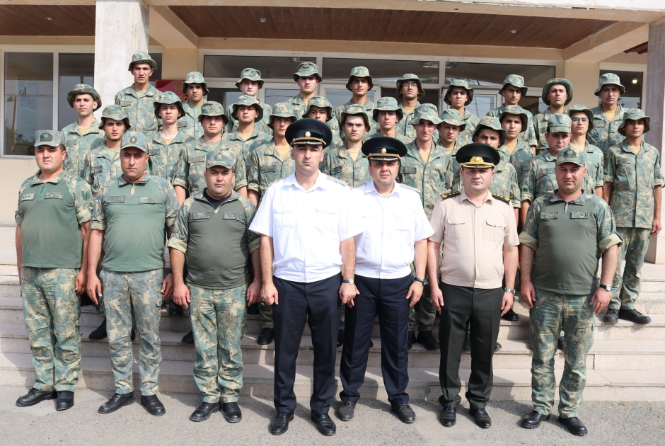 N saylı hərbi hissədə birgə tədbir - FOTOLAR