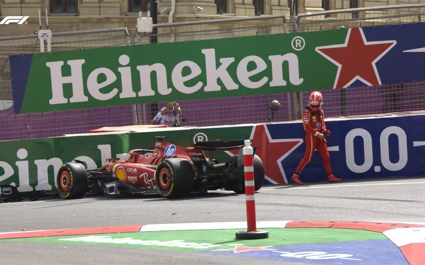 "Ferrari" pilotu Bakıdakı qəzadan DANIŞDI