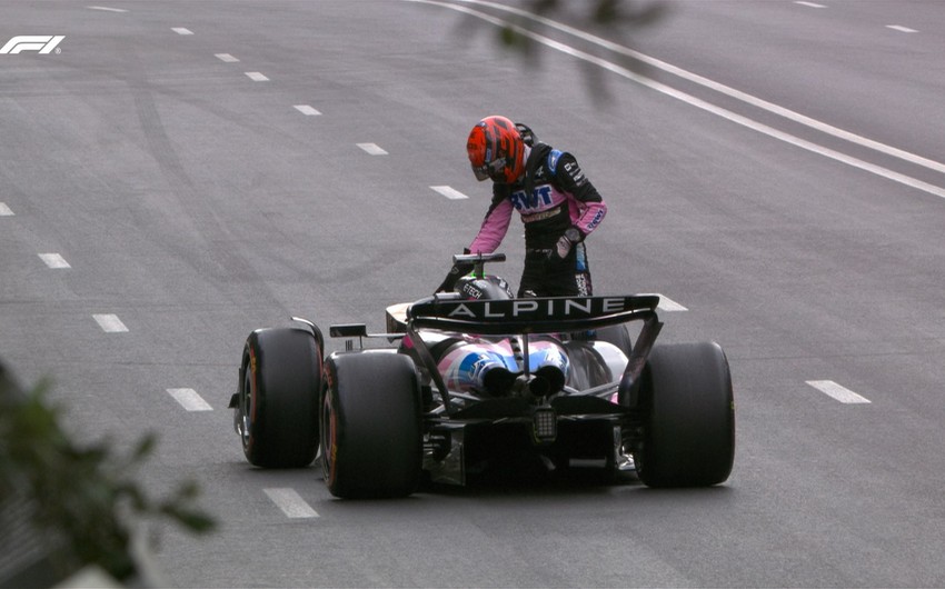 "Alpine" komandasının pilotuna qırmızı bayraq qaldırıldı - "Formula 1"