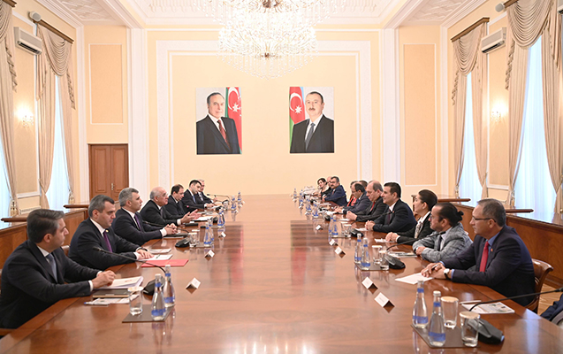 Əli Əsədov Türkiyə nümayəndələri ilə görüşdü