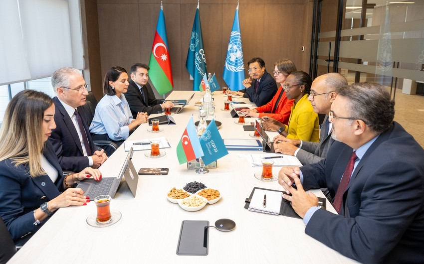 Dünya Bankının nümayəndələri ilə COP29-a hazırlıq müzakirə olundu
