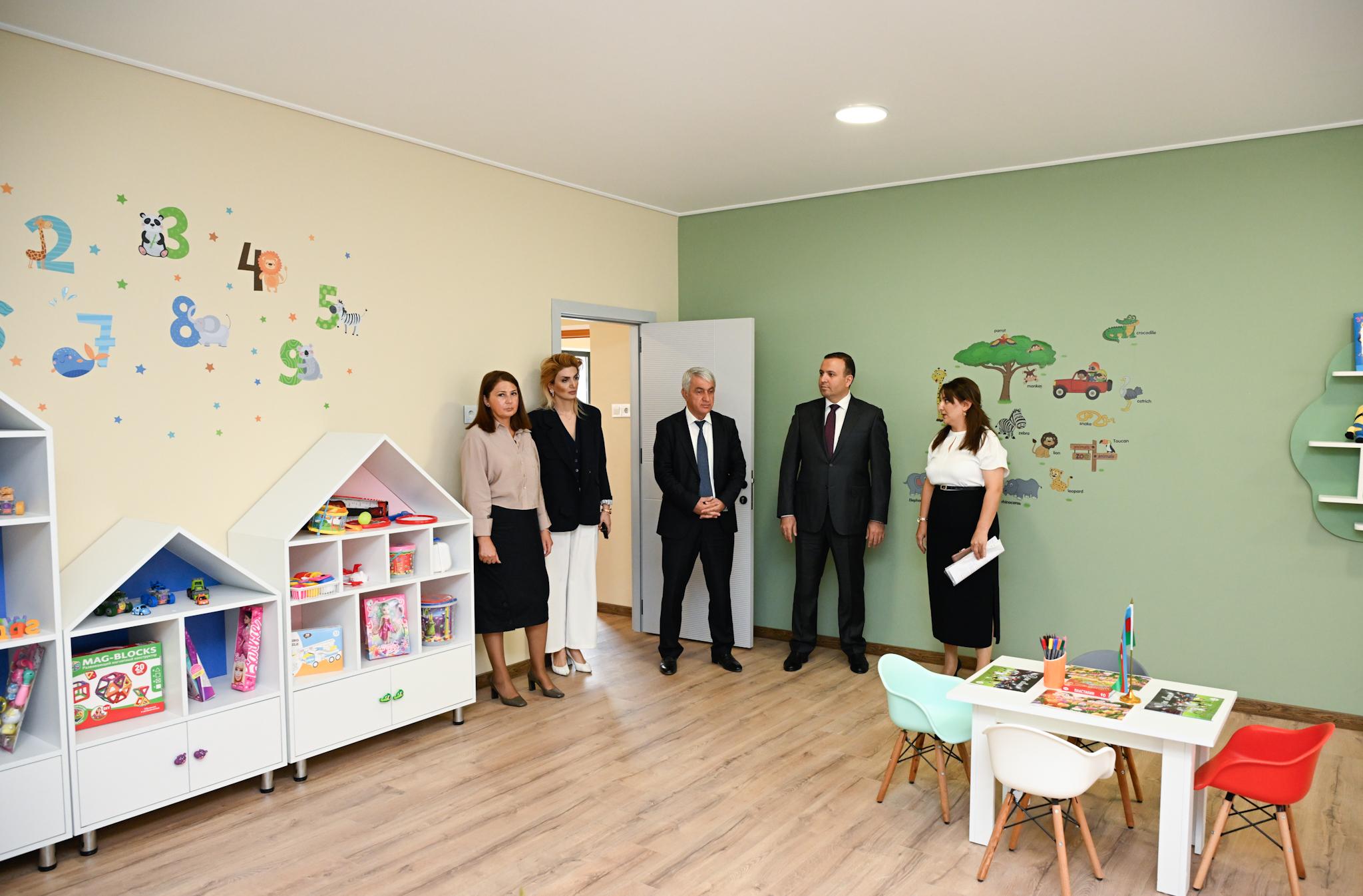Fond Qaradağda körpələr evi-uşaq bağçasını bərpa etdi - FOTOLAR