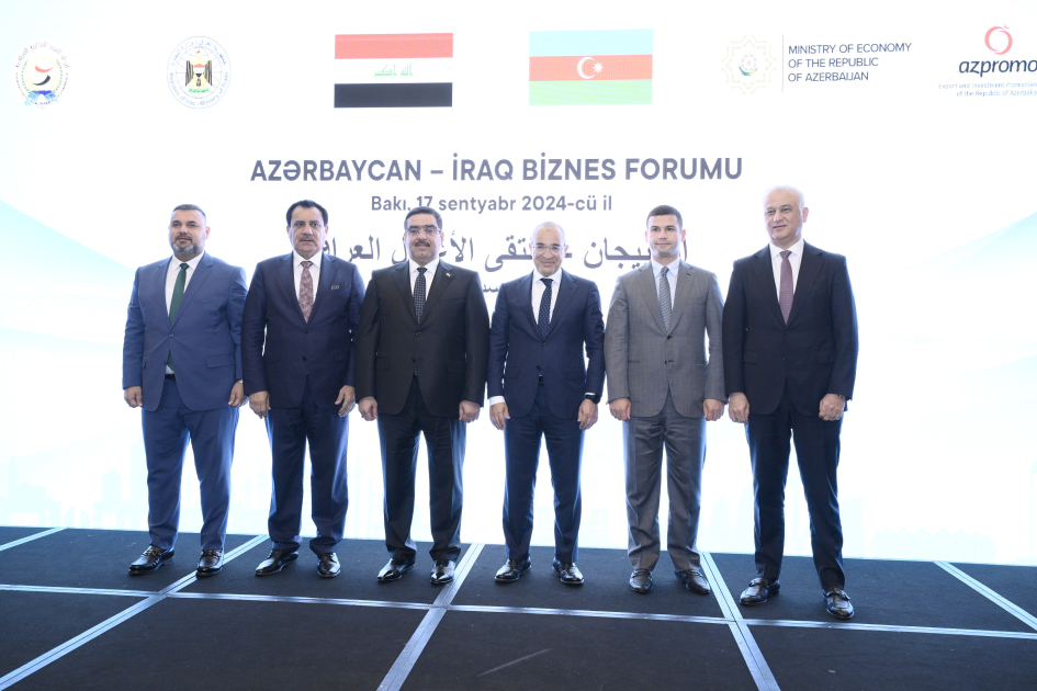 Bakıda Azərbaycan-İraq biznes forumu keçirilib  
