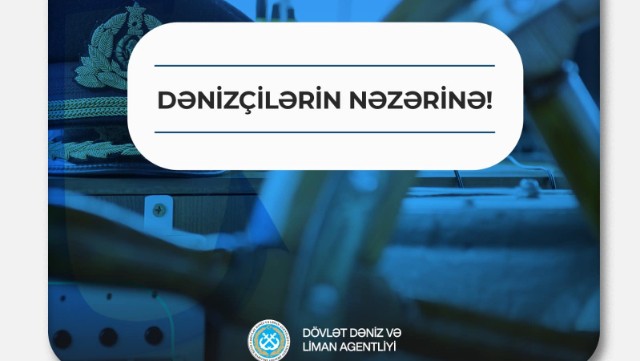 Dənizçilərin sertifikatlaşdırılması prosesinin optimallaşdırılmasında YENİLİK
