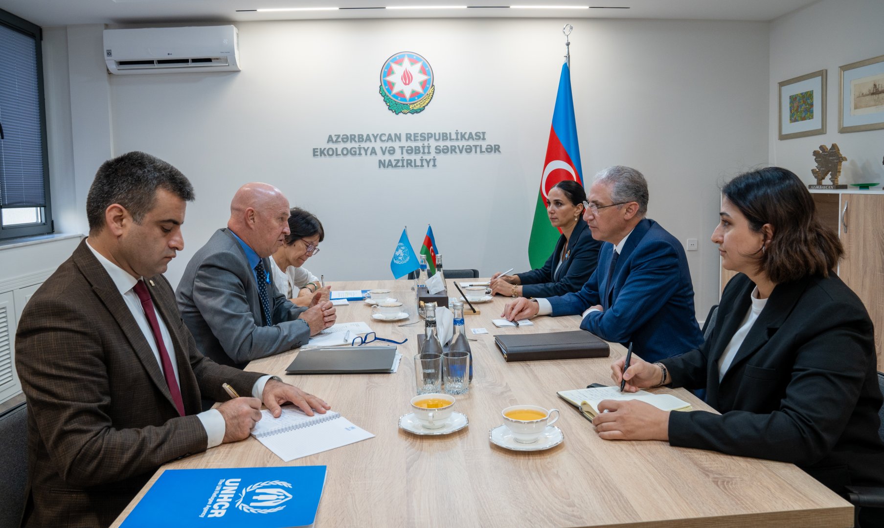 Muxtar Babayev BMT nümayəndəsi ilə COP29-u müzakirə etdi