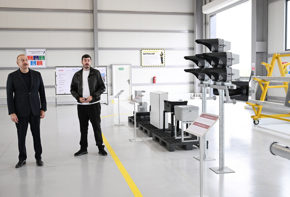 Ağdamda yeni zavod açıldı