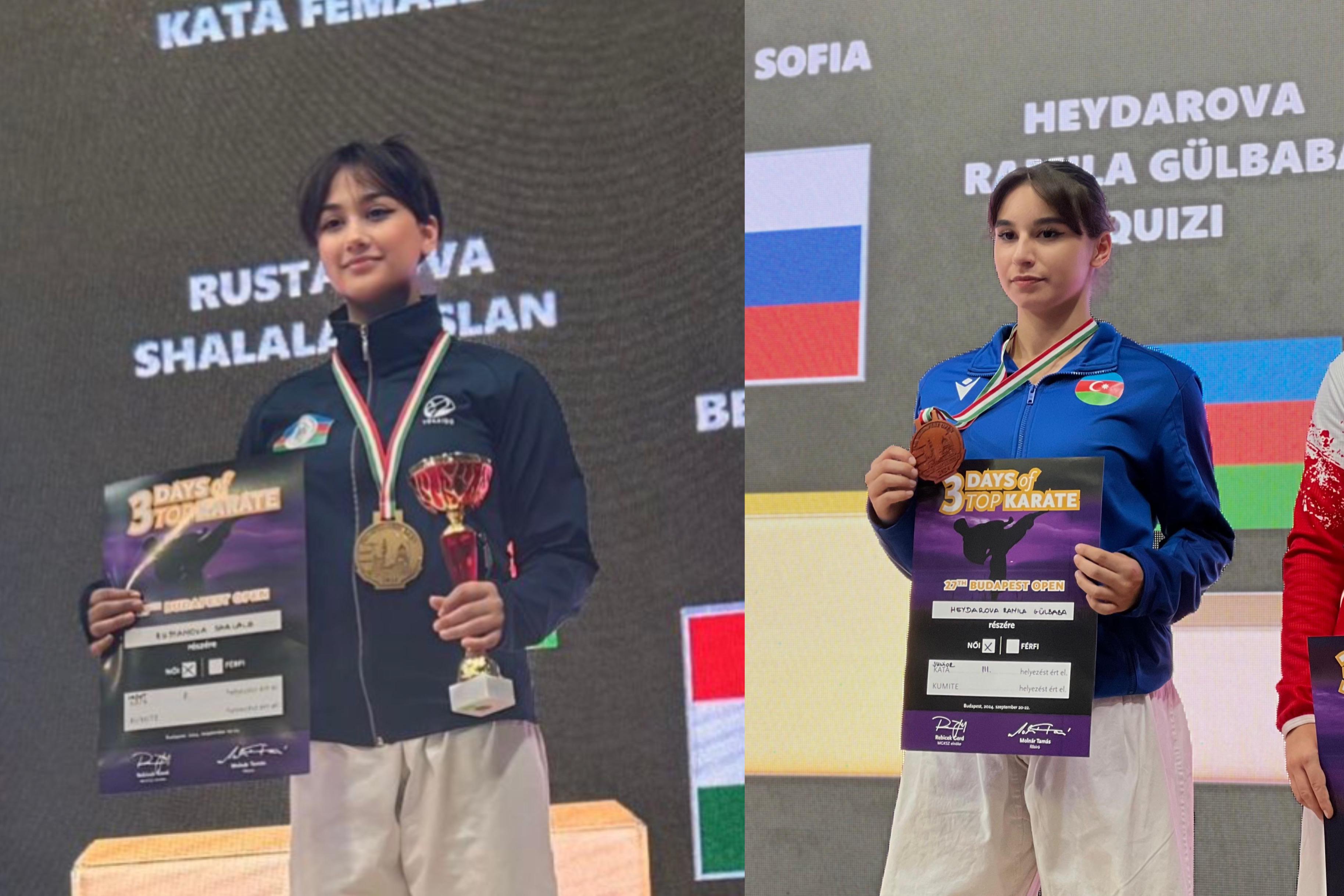 Karateçimiz Macarıstanda qızıl medal qazandı - FOTO