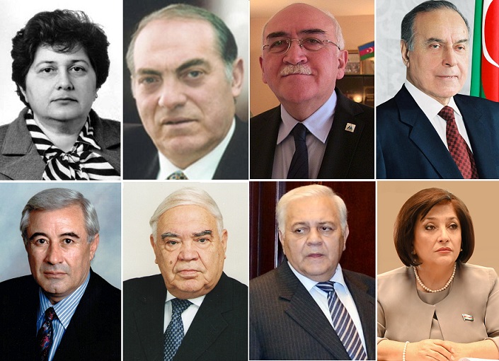 Parlamentin spikerləri - Elmira Qafarovadan Sahibə Qafarovayadək...