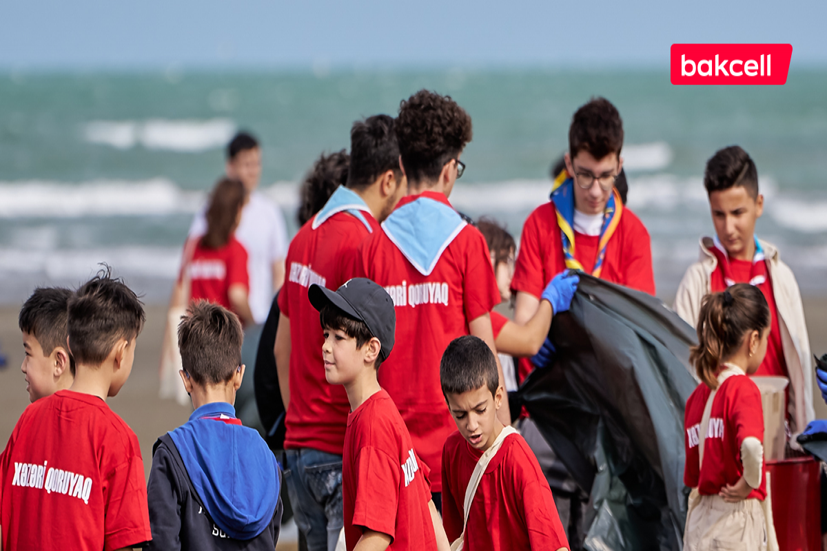 "Bakcell”in dəstəyi ilə “Xəzəri qoruyaq!” aksiyası keçirilib - FOTO