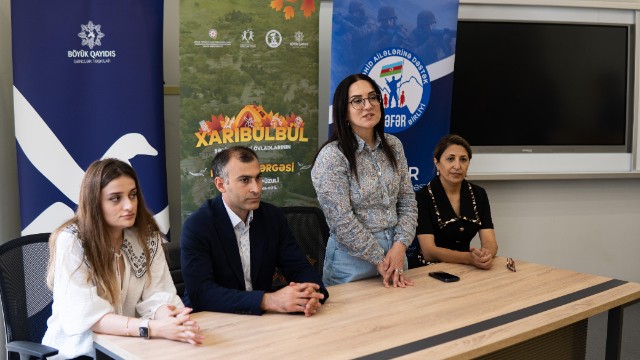 Şəhid və qazi övladları üçün “Xarıbülbül” payız düşərgəsi başlayıb - FOTOLAR