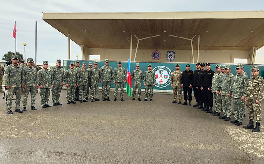 3 ölkənin hərbçiləri təlimlərə başladı