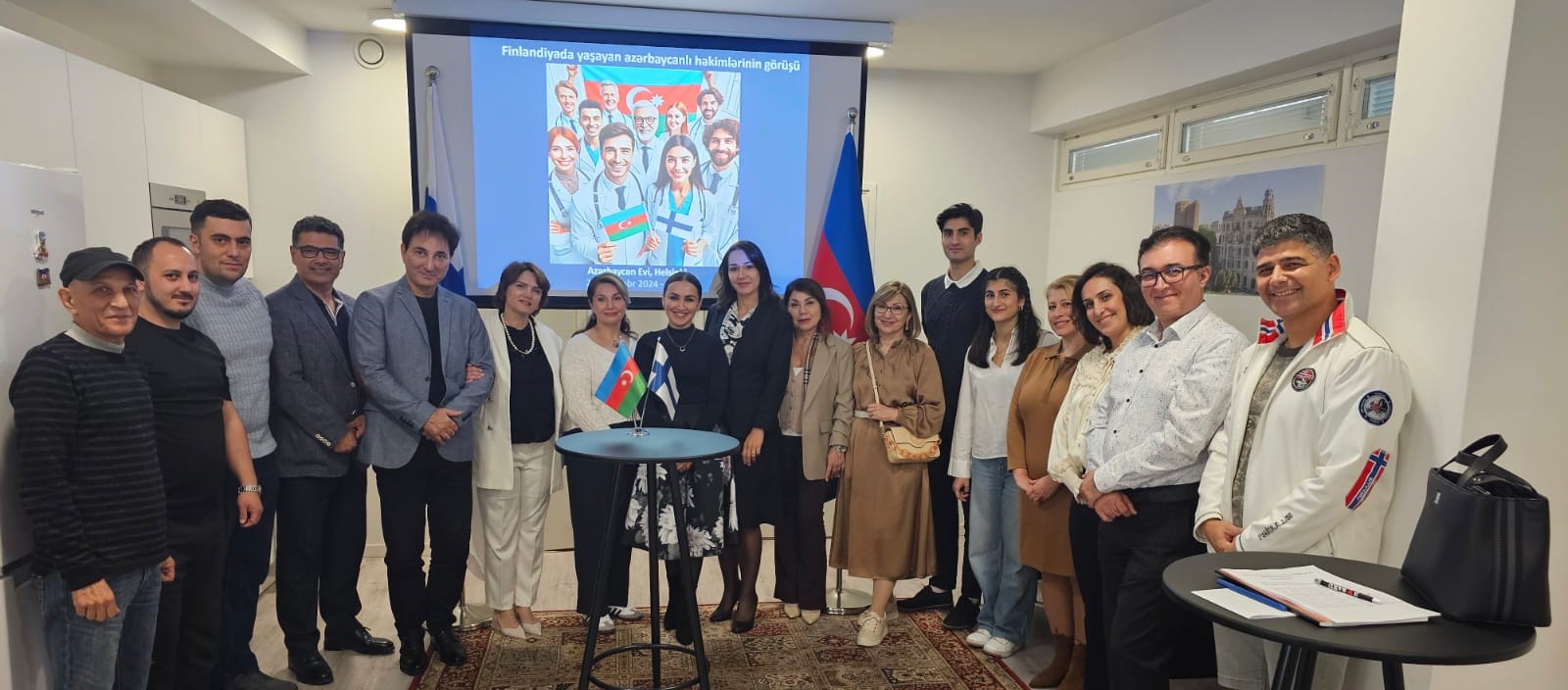 Finlandiyada yaşayan azərbaycanlı həkimlərin görüşü keçirilib - FOTO