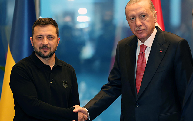 Ərdoğan Zelenskilə “Taxıl sazişi”ni müzakirə etdi - FOTO