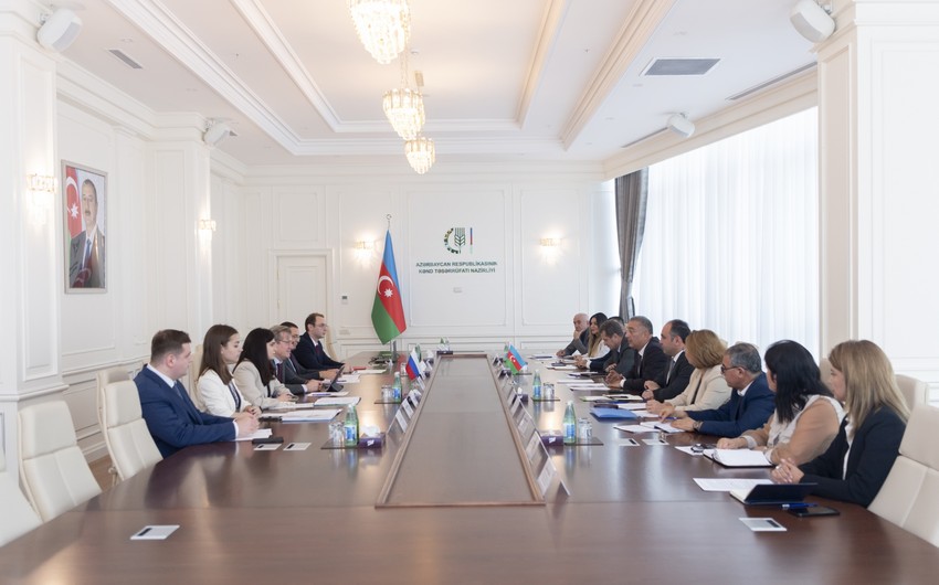 Bakıda Azərbaycan-Rusiya İşçi Qrupunun 5-ci iclası keçirilib - FOTO