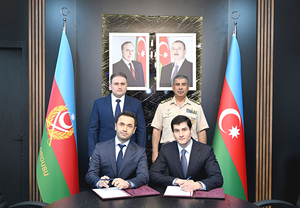 Müdafiə Nazirliyi ilə “Azərsilah” saziş imzaladı