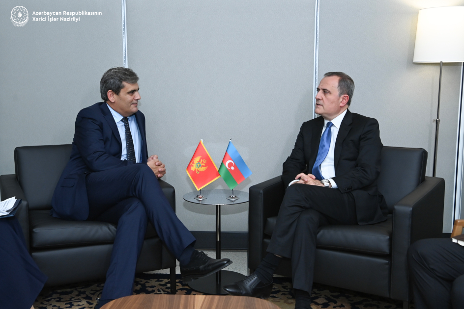 Azərbaycanla Monteneqro arasında regional məsələlər müzakirə olundu