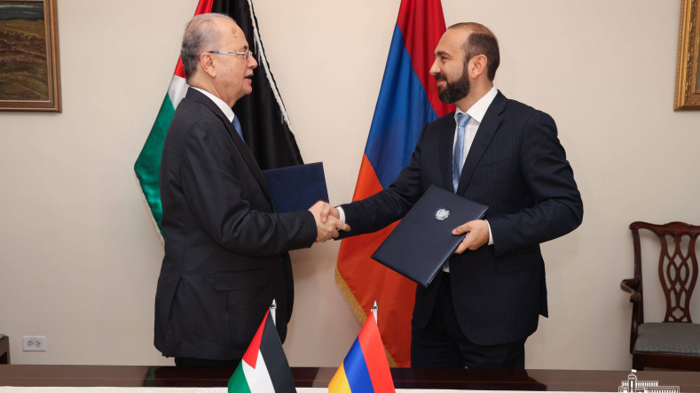Ermənistan Fələstinlə diplomatik saziş imzaladı