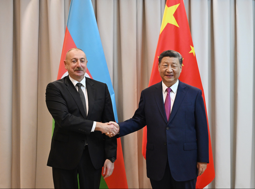 İlham Əliyev Çin liderinə məktub YAZDI