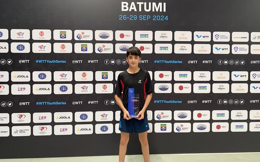 Stolüstü tennisçilərimizdən 3 MEDAL