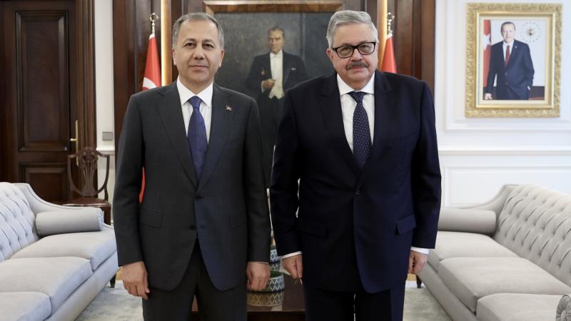 Türkiyənin daxili işlər naziri Rusiya səfirini qəbul edib