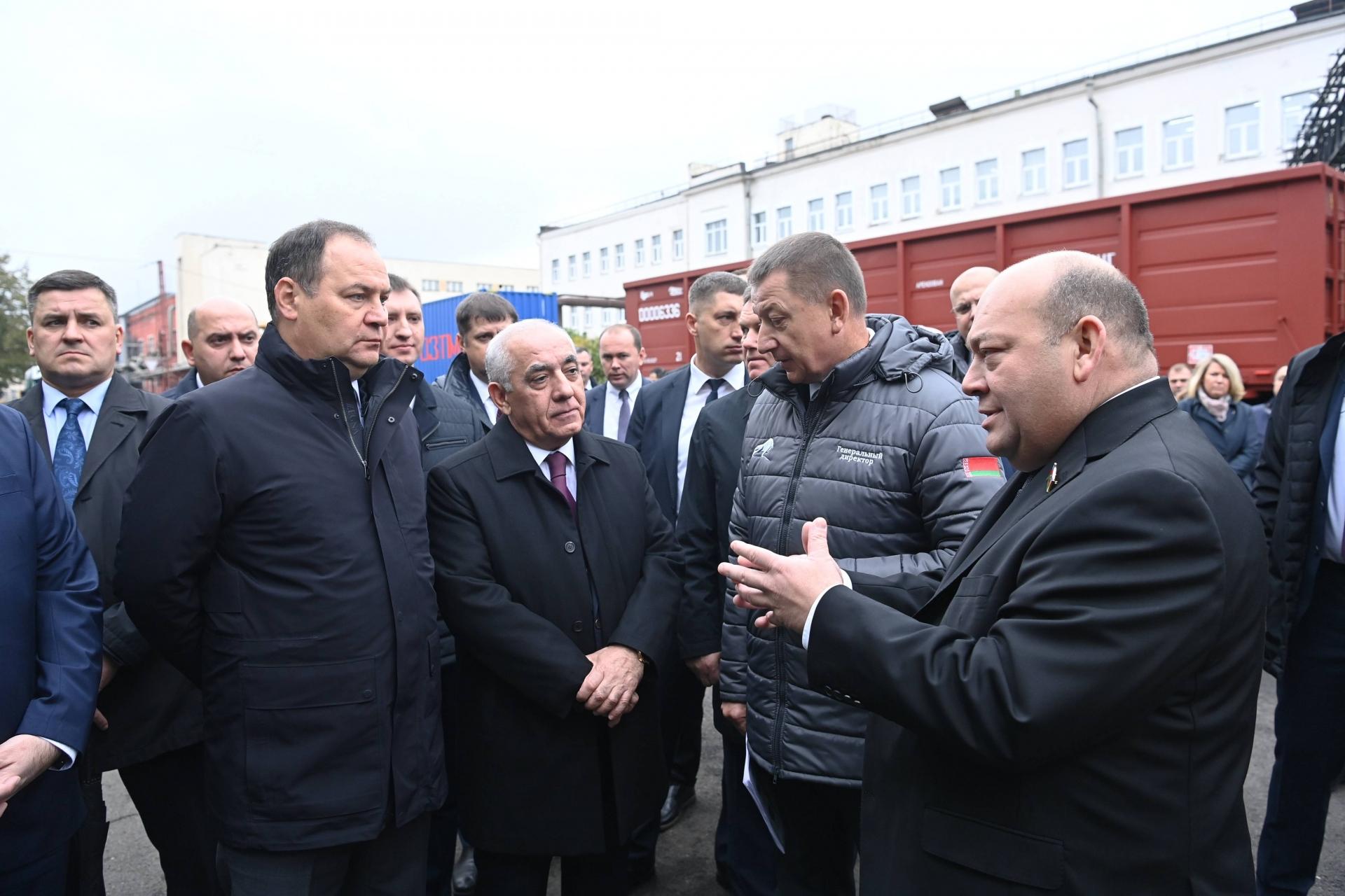 Əli Əsədov Minsk Avtomobil Zavodunda - FOTOLAR