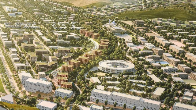 Zəngilanda altıncı yaşayış kompleksinin layihə görüntüləri - FOTO