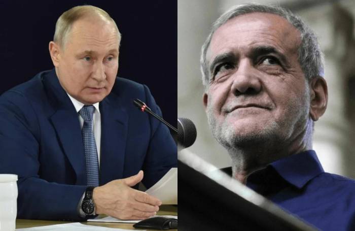 Putin Pezeşkianla görüşəcək