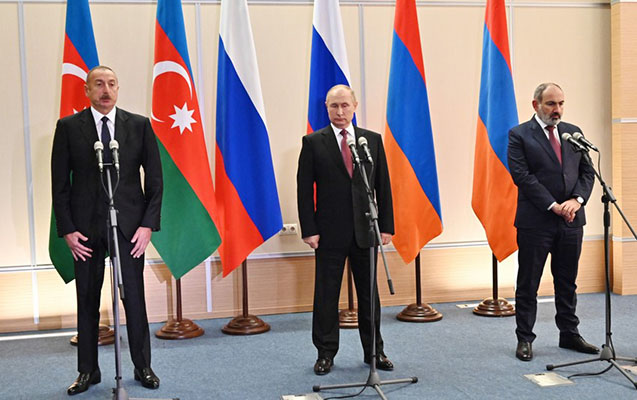 Putin İlham Əliyev və Paşinyanla görüşəcək