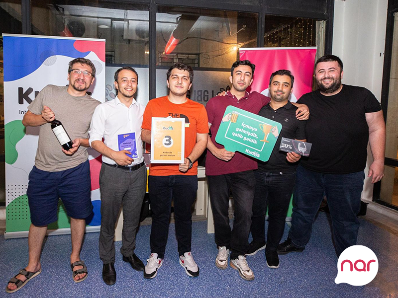 “Kudos” intellektual oyununun finalçıları mükafatlandırıldı - FOTO