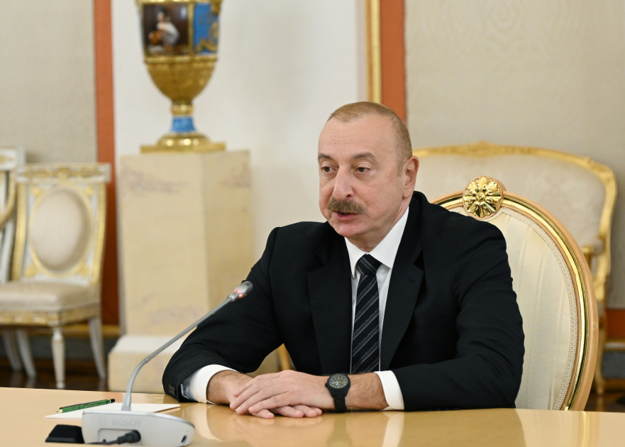 "İkitərəfli münasibətlərin dinamikası kifayət qədər nəzərə çarpır" - Prezident