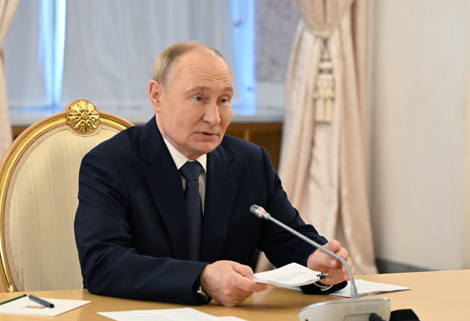 Rusiya ilə Azərbaycan arasında münasibətlər müsbət inkişaf edir - Putin