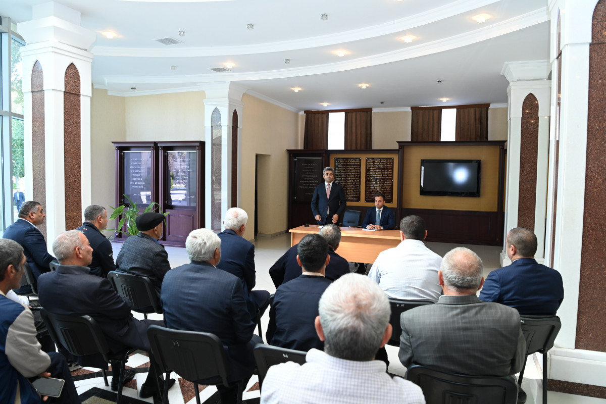 “Azərişiq” Tovuzda sahibkarlarla görüş keçirib - FOTO