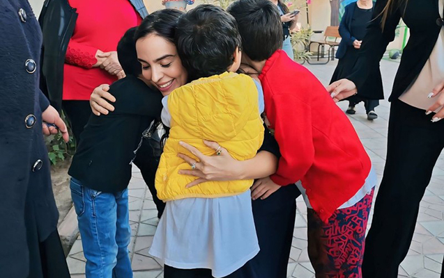 Leyla Əliyeva &ldquo;Sevgi Evi"ndə - FOTO