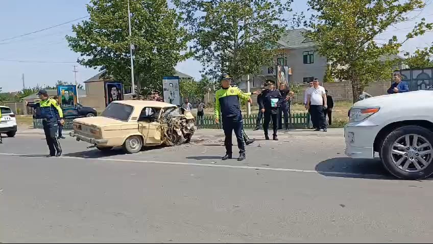 Ağdamda qəza - Xəsarət alan var