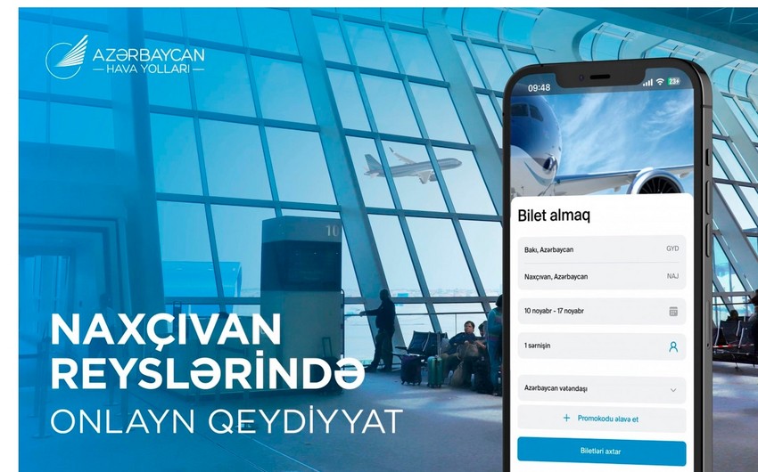 Naxçıvana gedənlərə şad xəbər - Onlayn qeydiyyat xidməti istifadəyə verildi