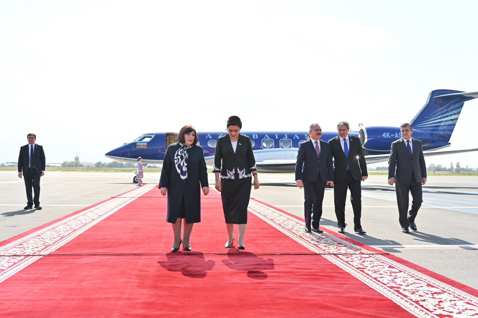 Sahibə Qafarova Tacikistana gedib