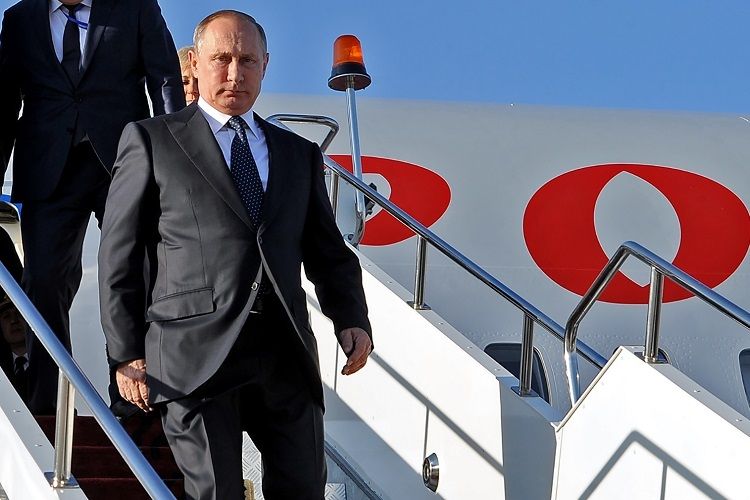 Putin Türkmənistanda səfərdədir
