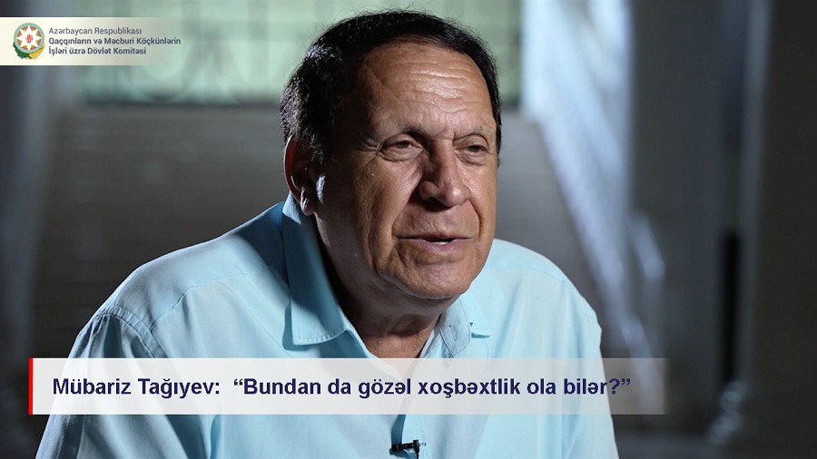Mübariz Tağıyev: “Bundan da gözəl xoşbəxtlik ola bilər?” - VİDEO