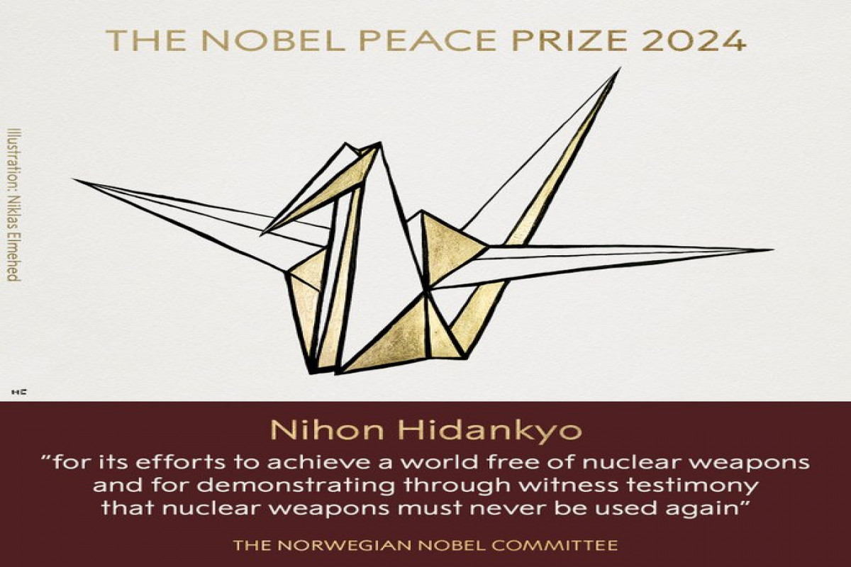“Nobel” Sülh mükafatının sahibi AÇIQLANDI