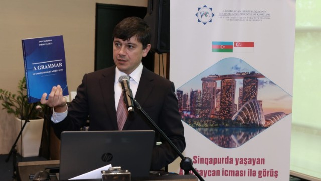 Fuad Muradov Sinqapurda yaşayan azərbaycanlılarla görüşdü - FOTOLAR