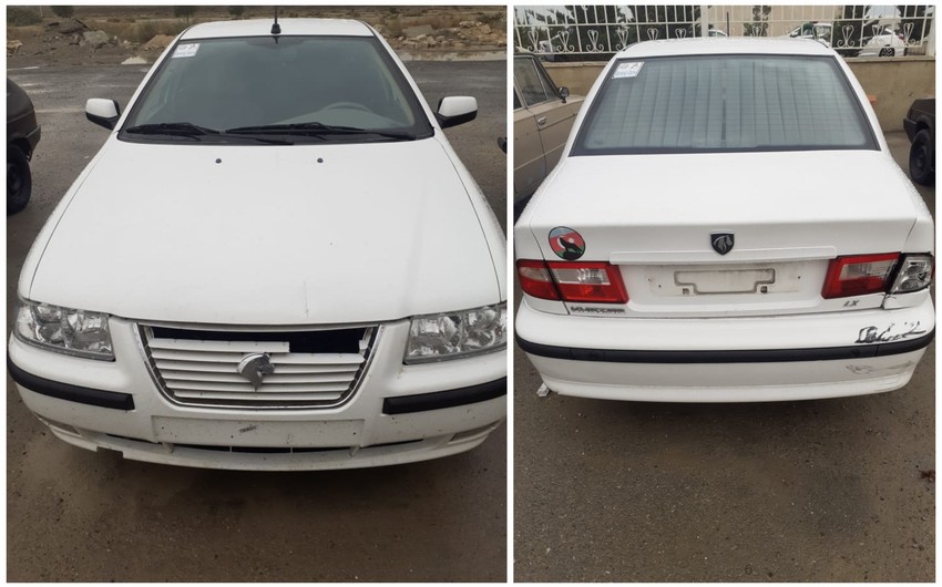 Polisə müqavimət göstərən sürücü saxlanıldı