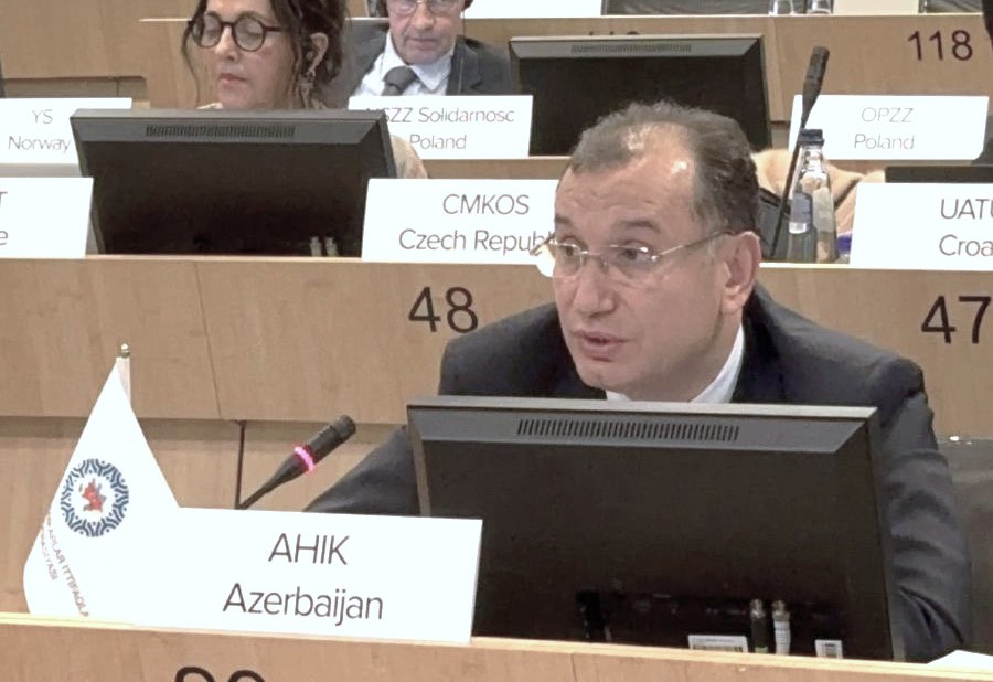 AHİK-in sədri beynəlxalq konfransda iştirak edib - FOTO