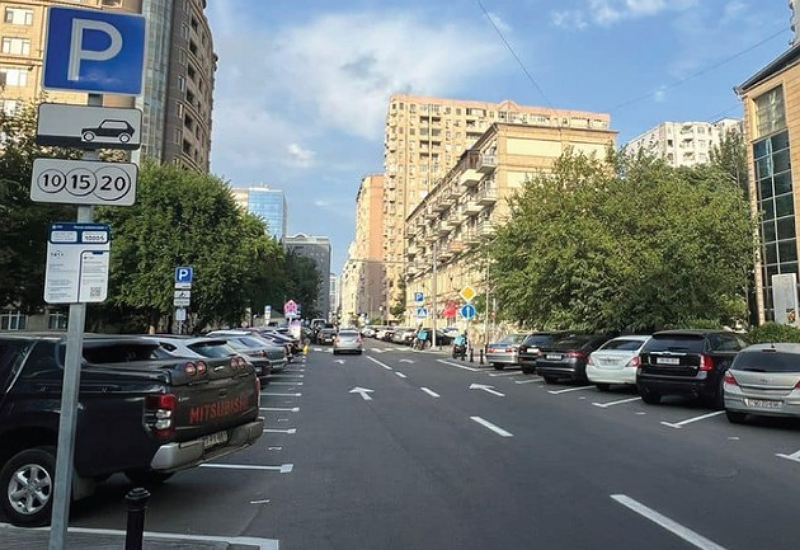 Bakıda yeni parklanma məntəqələri yaradıldı
