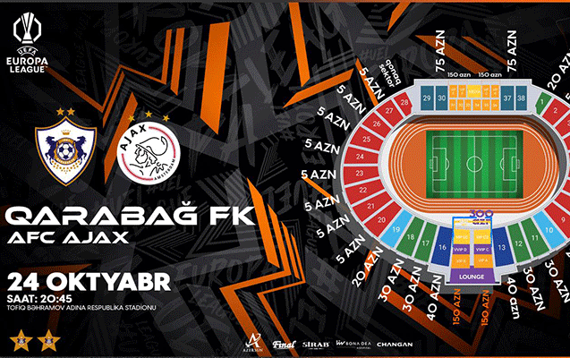 “Qarabağ” - “Ayaks” oyununun biletləri satışa çıxarılır