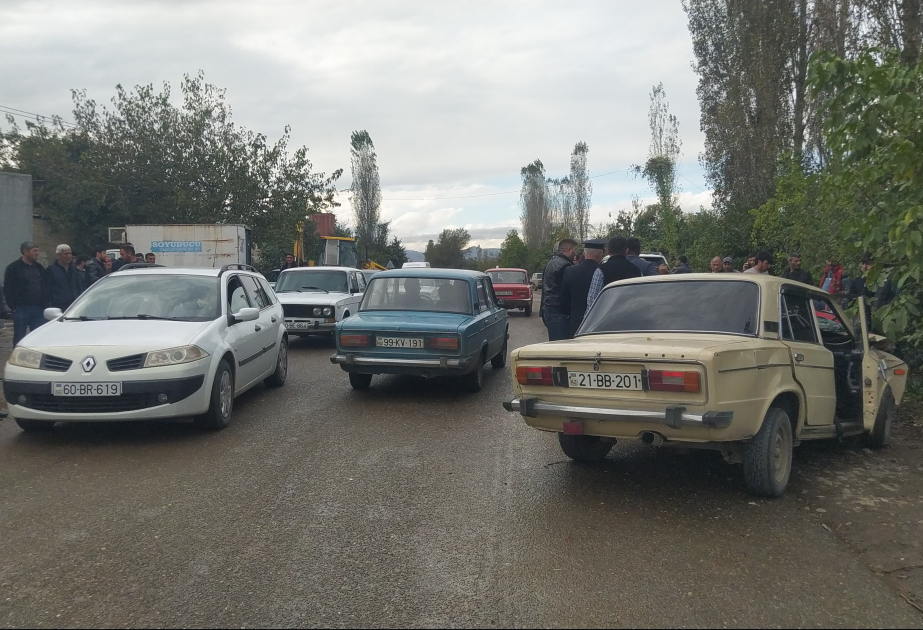Tovuzda yol qəzası - Xəsarət alanlar var